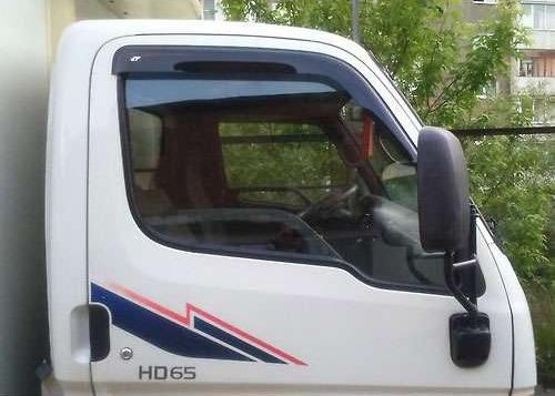 Дефлекторы Cobra Tuning для окон Hyundai HD-65/72/78 2005-2026. Артикул H21804