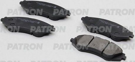 Тормозные колодки Patron передние для Daewoo Lanos 1997-2002. Артикул PBP1369KOR