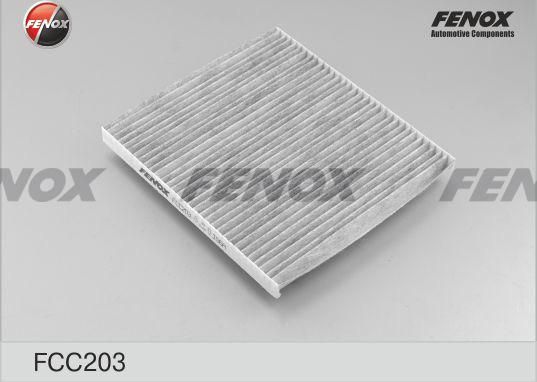 Салонный фильтр Fenox. Артикул FCC203