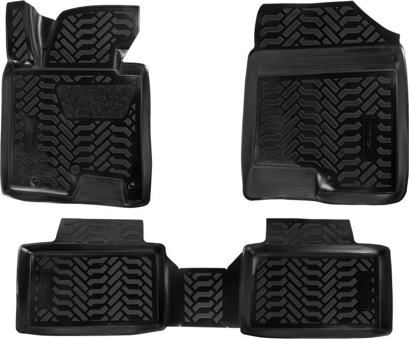 Коврики Airline 3D с высоким бортиком для салона Kia Ceed II 2012-2018. Артикул ACM-PS-39