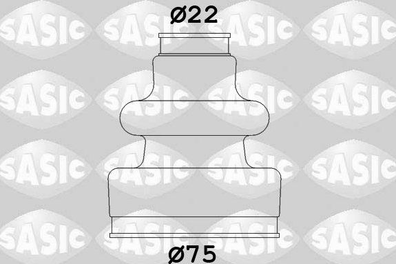 Пыльник ШРУСа внутренний Sasic задний для Peugeot 306 1993-2002. Артикул 2933593