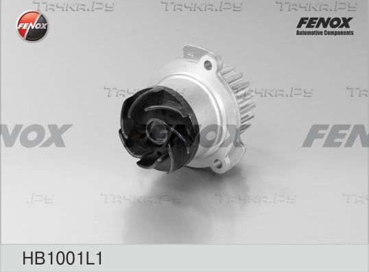 Помпа (водяной насос) Fenox передний для ВАЗ Samara (2108, 2109, 2113, 2114) 1986-2013. Артикул HB1001L1