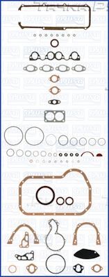 Прокладки двигателя (комплект) Ajusa для Volkswagen Jetta I 1978-1984. Артикул 51007400