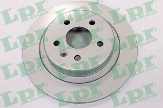 Тормозной диск LPR TOTAL COATED задний для Opel Astra K 2015-2026. Артикул O1050PR