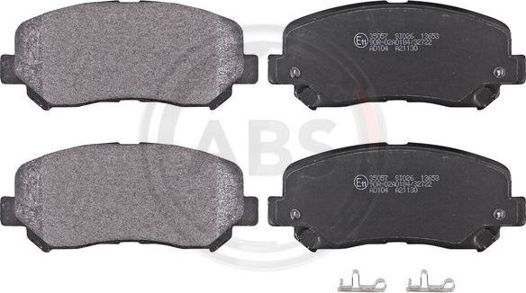 Тормозные колодки ABS передние для Jeep Cherokee V (KL) 2013-2026. Артикул 35057