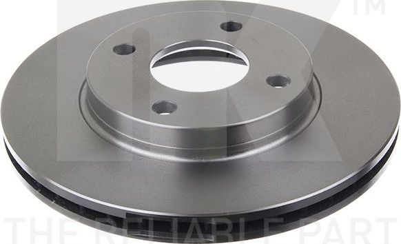 Тормозной диск NK передний для Ford Puma I 1997-2002. Артикул 202549