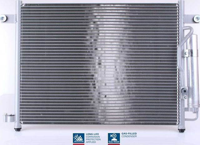 Радиатор кондиционера (конденсатор) Nissens (алюминий). Артикул 94640