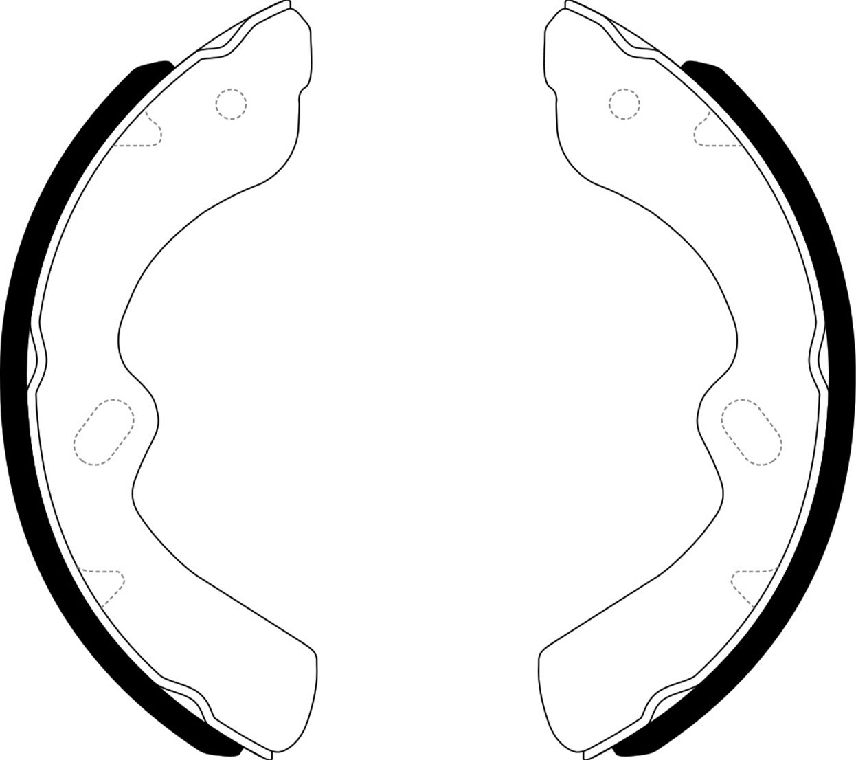 Тормозные колодки NiBK. Артикул FN4451