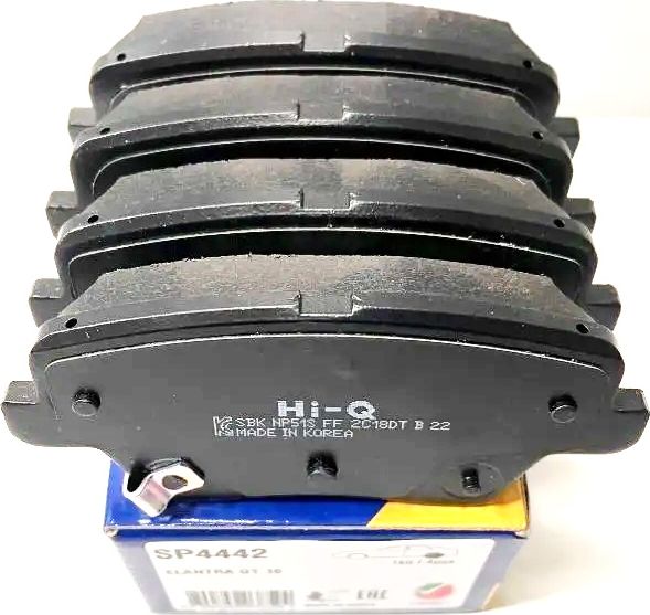 Тормозные колодки Sangsin Hi-Q. Артикул SP4442