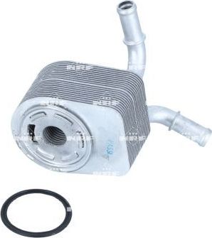 Радиатор масляный (маслоохладитель) для двигателя NRF EASY FIT для Ford Focus II 2004-2012. Артикул 31832