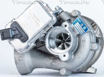 Турбина (турбокомпрессор) BorgWarner BV40 верхний для BMW X5 II (E70) 2010-2013. Артикул 54409980009