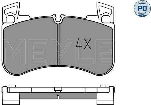 Тормозные колодки Meyle PD. Артикул 025 205 8117/PD