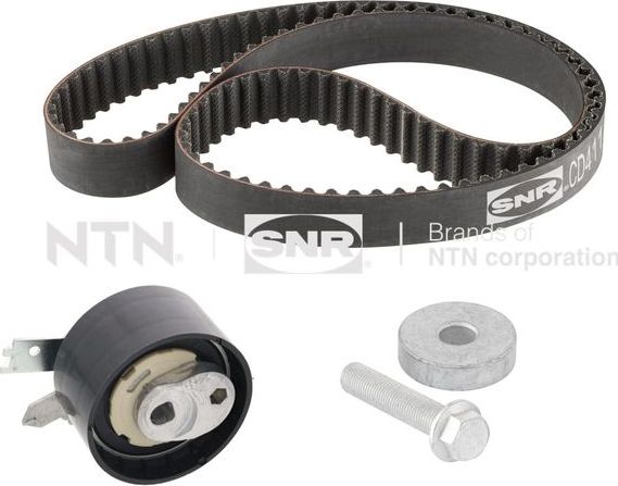 Ремень ГРМ с роликами (комплект) NTN / SNR. Артикул KD455.65