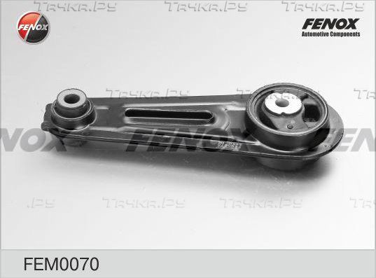 Подушка (опора) двигателя Fenox левая для Renault Koleos I 2008-2016. Артикул FEM0070