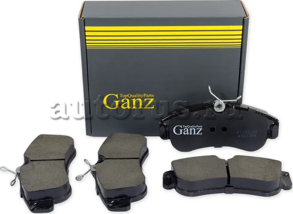 Колодки торм.пер. (Ganz). Артикул GIJ09105