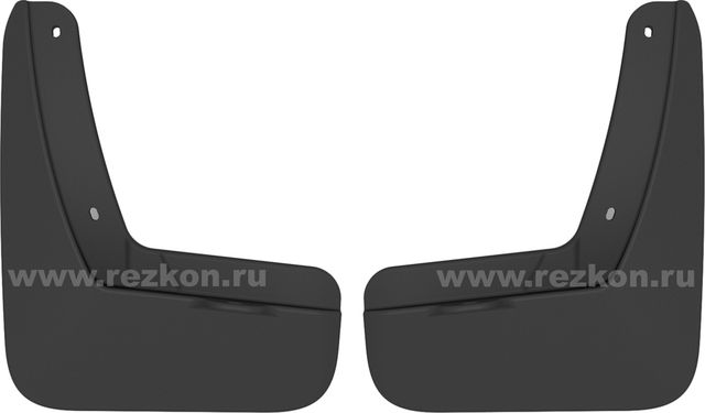 Брызговики Rezkon задняя пара для Kia Rio III 2011-2017. Артикул 6021020290