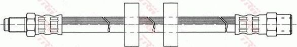 Тормозной шланг TRW передний правый/левый для Volkswagen Scirocco II 1980-1991. Артикул PHB113