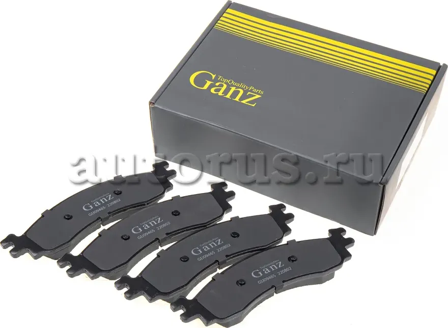 Колодки передние (Ganz). Артикул GIJ09465