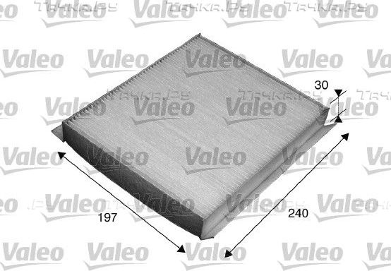 Салонный фильтр Valeo Essential для Honda Civic VIII 2006-2011. Артикул 715540