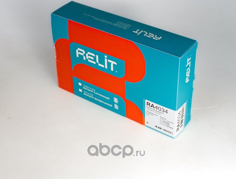 Фильтр воздушный (Relit). Артикул RA4034