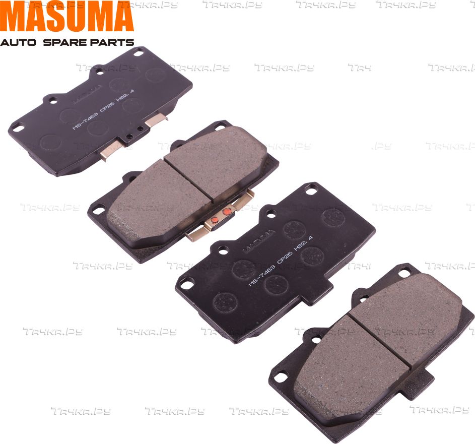Тормозные колодки Masuma передние для Subaru Impreza I 1994-2000. Артикул MS-7463