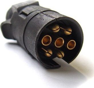 Вилка Лидер-Плюс пластиковая 7-контактная для ТСУ. Артикул KPL-001