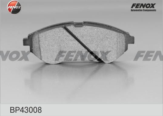 Тормозные колодки Fenox. Артикул BP43008