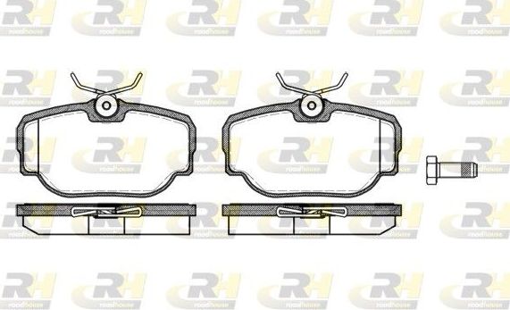 Тормозные колодки RoadHouse. Артикул 2577.00