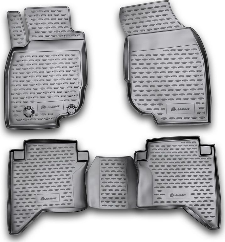 Коврики Element для салона Toyota Hilux VII 2011-2015. Артикул NLC.48.52.210k