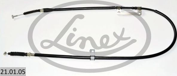 Трос ручника (тросик ручного тормоза) Linex. Артикул 21.01.05