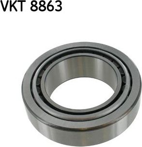 Подшипник роликовый [75x125x37 33115/Q] SKF. Артикул VKT 8863