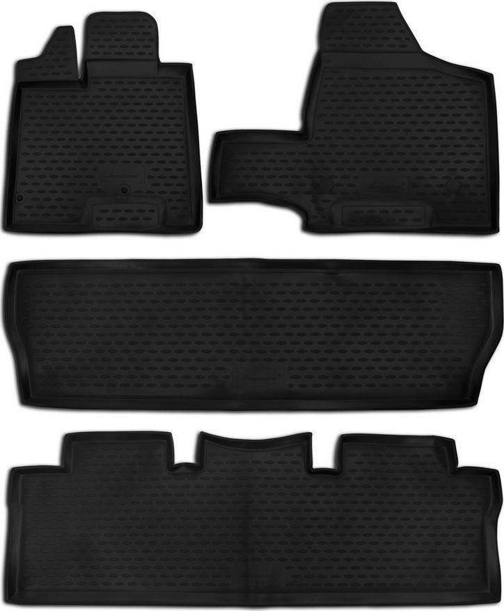 Коврики Element для салона Toyota Sienna II 2003-2010 СЕРЫЕ. Артикул NLC.48.48.211k