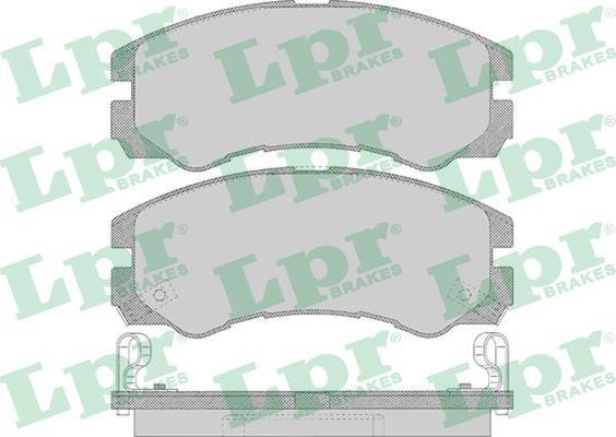 Тормозные колодки LPR передние для Opel Frontera B 1998-2004. Артикул 05P658