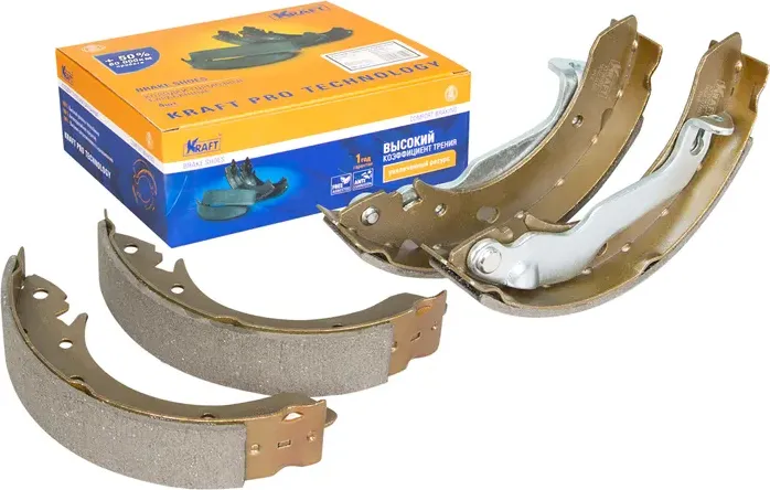 Колодки тормозные HYUNDAI ELANTRA/MATRIX 96- 1.6/2.0 задн. (Kraft). Артикул KT091512