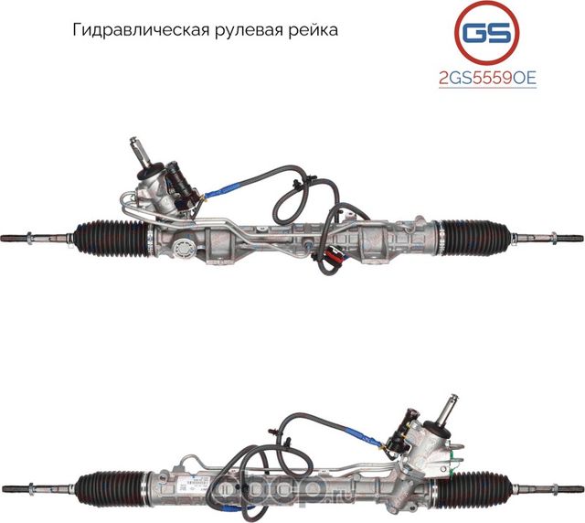 Новая оригинальная рулевая рейка Renault Laguna III / Sportour 2007 (GS). Артикул 2GS5559OE