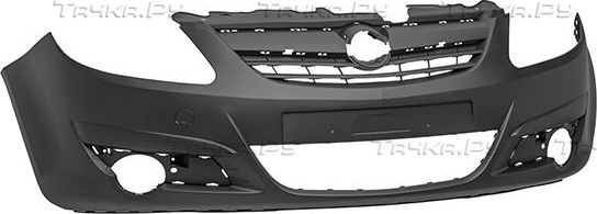 Бампер Phira передний для Opel Corsa D 2006-2014. Артикул CO-06200