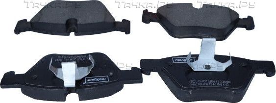 Тормозные колодки MaXgear передние для BMW X1 I (E84) 2009-2015. Артикул 19-0637