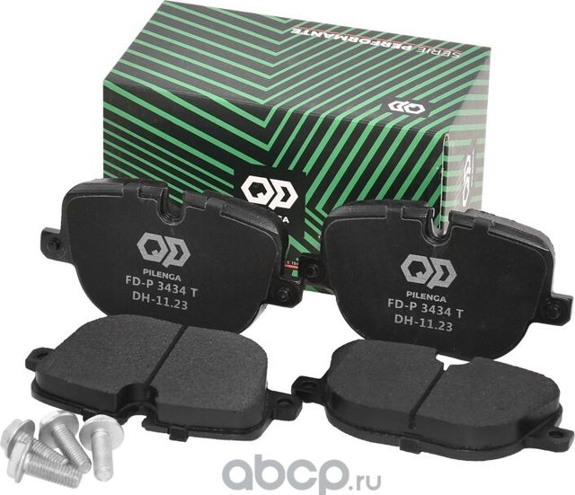 Колодки тормозные дисковые задние Performante (Pilenga). Артикул FDP3434T