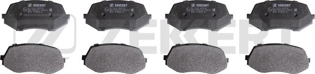 Тормозные колодки Zekkert передние для Mitsubishi Canter VI (FE5, FE6) 2001-2026. Артикул BS-2970