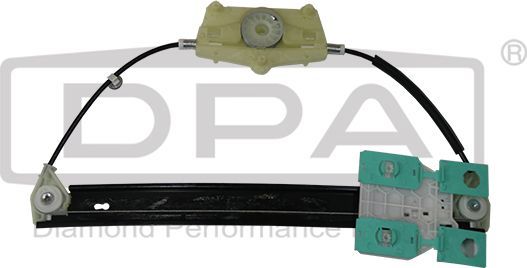 Стеклоподъемник DPA задний правый для Audi A6 allroad II (C6) 2006-2011. Артикул 88391796702
