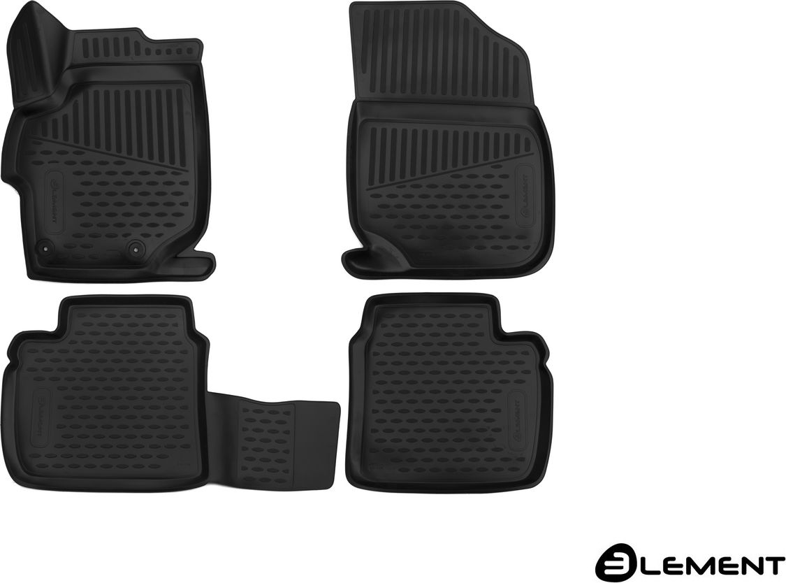Коврики 3D Element для салона Peugeot 301 2013-2026. Артикул ELEMENT3D3824210k