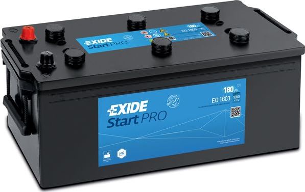 Аккумулятор Exide StartPRO для Mercedes-Benz Econic I 1998-2026. Артикул EG1803