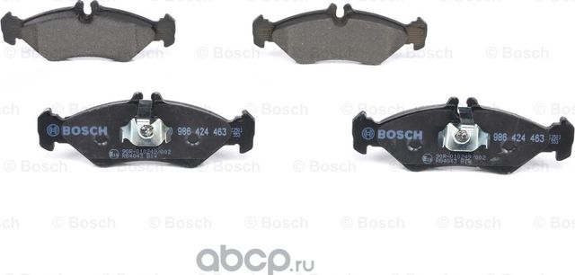 Колодки тормозные задние (Bosch). Артикул 986424463