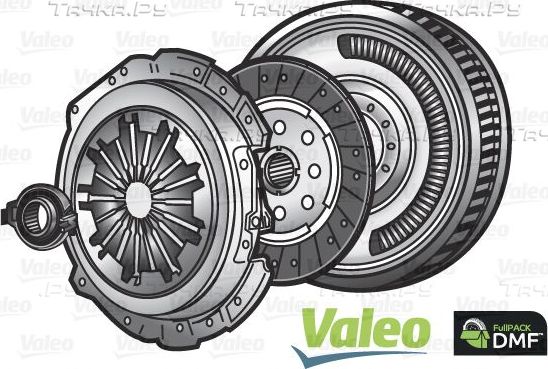 Сцепление (комплект) Valeo FULLPACK DMF для Peugeot 5008 I 2009-2017. Артикул 837119
