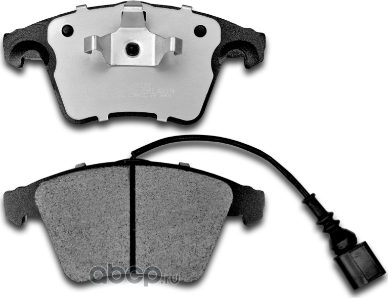 Тормозные колодки Gerat BP-F244C (передние) Ceramic Gerat. Артикул BPF244C