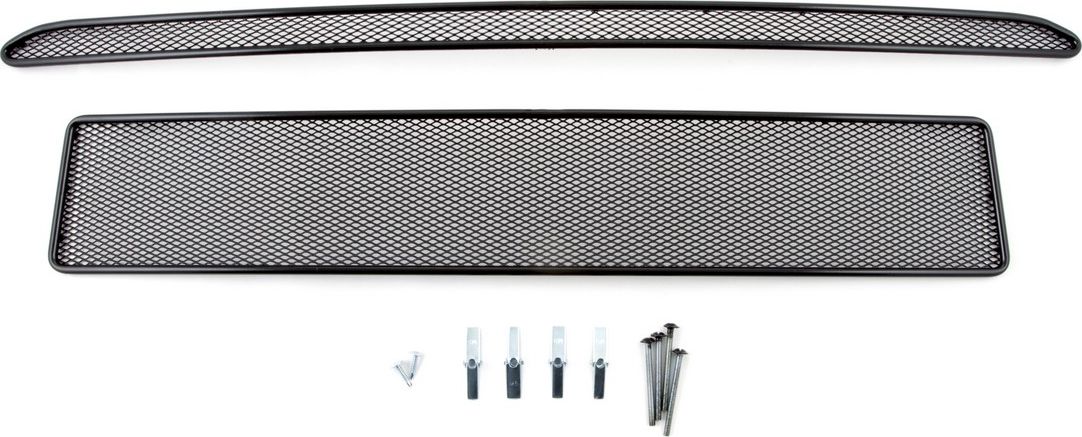 Сетка Arbori на решётку бампера, черная 10 мм для Ford Explorer 2012-2015. Артикул 01-171312-101