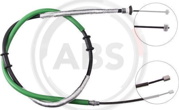 Трос ручника (тросик ручного тормоза) ABS. Артикул K18078