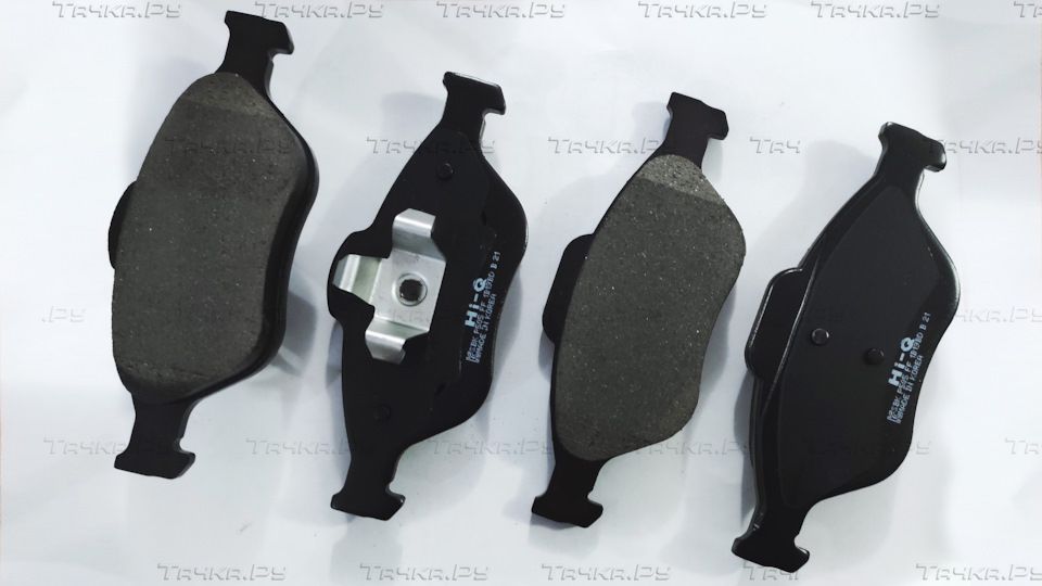 Тормозные колодки Sangsin Hi-Q передние для Ford Fiesta V 2001-2010. Артикул SP1565