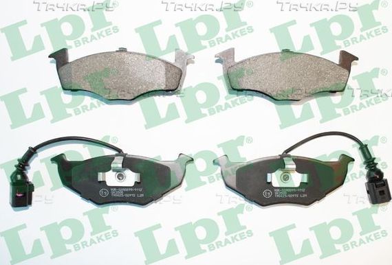 Тормозные колодки LPR. Артикул 05P972