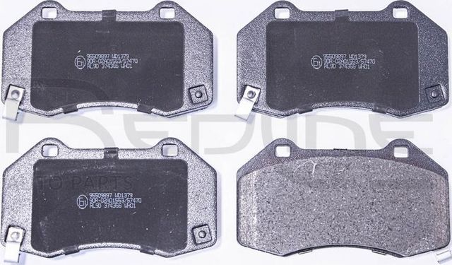 Тормозные колодки RED Line передние для Fiat 124 Spider I 2016-2026. Артикул 27MZ056